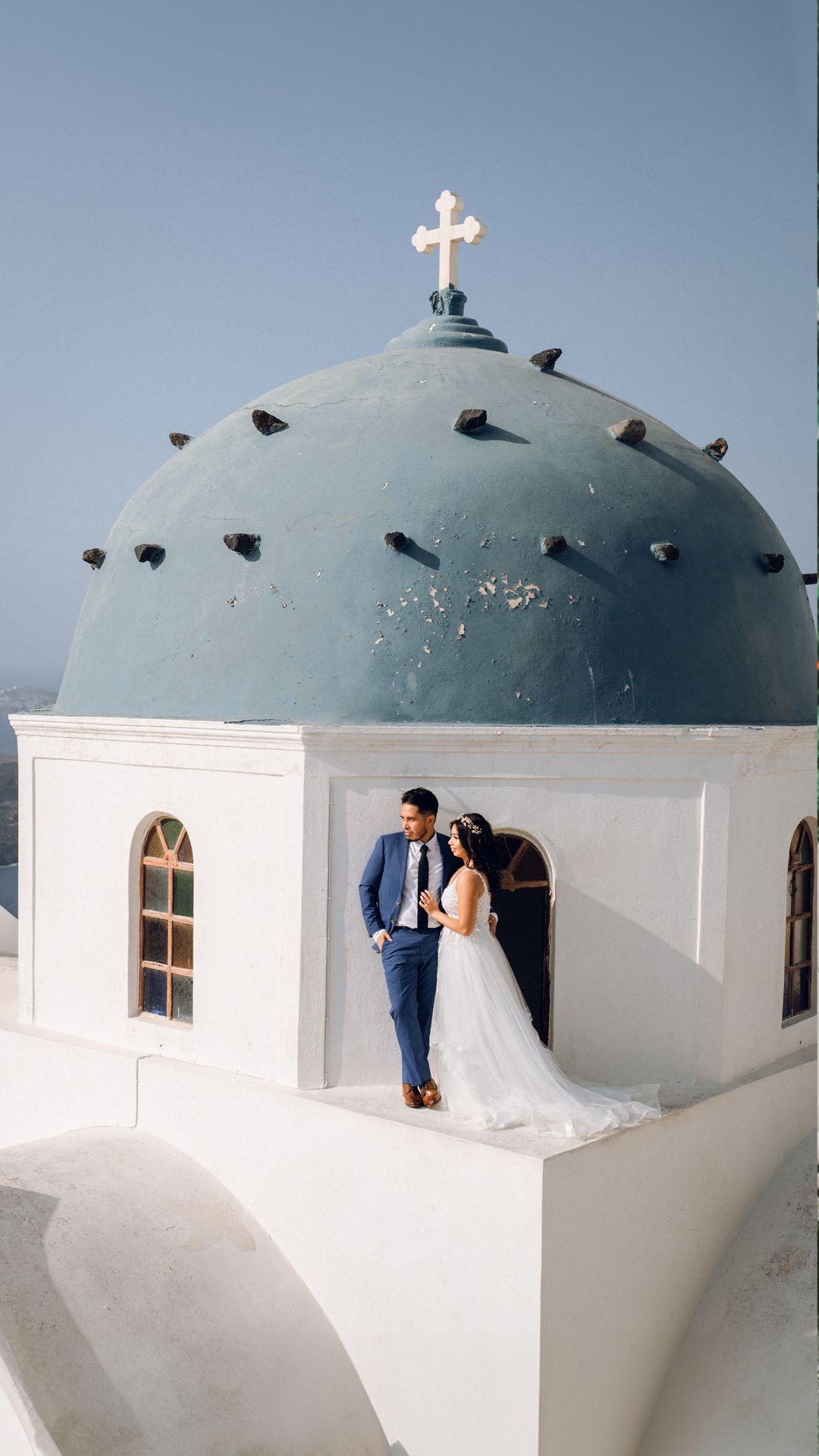 Iconic Blue Domes
